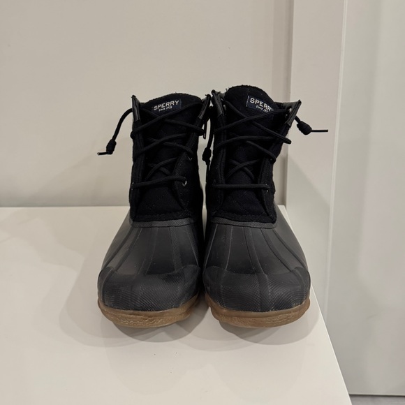 Sperry Top-Sider Women's Syren Gulf Wool Quilted Boot - Black Size 8 - Picture 3 of 12